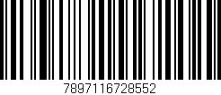 Código de barras (EAN, GTIN, SKU, ISBN): '7897116728552'