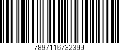 Código de barras (EAN, GTIN, SKU, ISBN): '7897116732399'