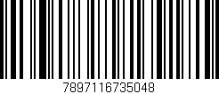 Código de barras (EAN, GTIN, SKU, ISBN): '7897116735048'