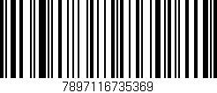 Código de barras (EAN, GTIN, SKU, ISBN): '7897116735369'