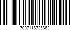 Código de barras (EAN, GTIN, SKU, ISBN): '7897116736663'