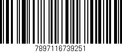 Código de barras (EAN, GTIN, SKU, ISBN): '7897116739251'