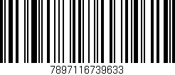 Código de barras (EAN, GTIN, SKU, ISBN): '7897116739633'