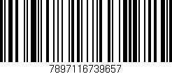 Código de barras (EAN, GTIN, SKU, ISBN): '7897116739657'