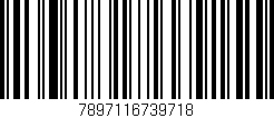 Código de barras (EAN, GTIN, SKU, ISBN): '7897116739718'