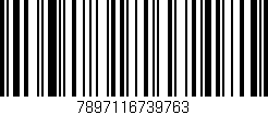Código de barras (EAN, GTIN, SKU, ISBN): '7897116739763'