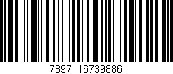 Código de barras (EAN, GTIN, SKU, ISBN): '7897116739886'