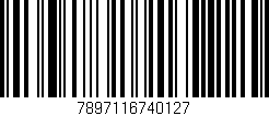 Código de barras (EAN, GTIN, SKU, ISBN): '7897116740127'