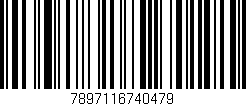 Código de barras (EAN, GTIN, SKU, ISBN): '7897116740479'