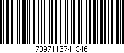 Código de barras (EAN, GTIN, SKU, ISBN): '7897116741346'
