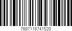 Código de barras (EAN, GTIN, SKU, ISBN): '7897116741520'