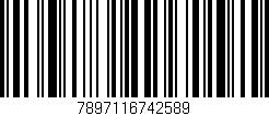 Código de barras (EAN, GTIN, SKU, ISBN): '7897116742589'
