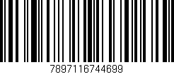 Código de barras (EAN, GTIN, SKU, ISBN): '7897116744699'
