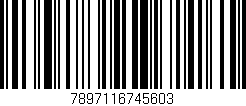 Código de barras (EAN, GTIN, SKU, ISBN): '7897116745603'