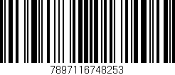 Código de barras (EAN, GTIN, SKU, ISBN): '7897116748253'