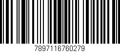 Código de barras (EAN, GTIN, SKU, ISBN): '7897116760279'