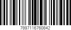 Código de barras (EAN, GTIN, SKU, ISBN): '7897116760842'