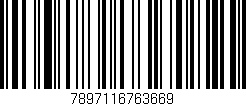 Código de barras (EAN, GTIN, SKU, ISBN): '7897116763669'