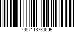 Código de barras (EAN, GTIN, SKU, ISBN): '7897116763805'