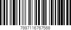 Código de barras (EAN, GTIN, SKU, ISBN): '7897116767568'