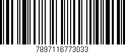 Código de barras (EAN, GTIN, SKU, ISBN): '7897116773033'