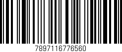 Código de barras (EAN, GTIN, SKU, ISBN): '7897116776560'