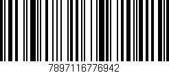 Código de barras (EAN, GTIN, SKU, ISBN): '7897116776942'