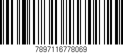 Código de barras (EAN, GTIN, SKU, ISBN): '7897116778069'