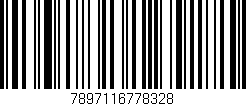 Código de barras (EAN, GTIN, SKU, ISBN): '7897116778328'