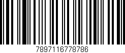 Código de barras (EAN, GTIN, SKU, ISBN): '7897116778786'