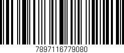 Código de barras (EAN, GTIN, SKU, ISBN): '7897116779080'
