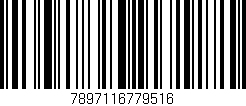 Código de barras (EAN, GTIN, SKU, ISBN): '7897116779516'