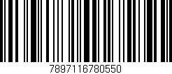 Código de barras (EAN, GTIN, SKU, ISBN): '7897116780550'