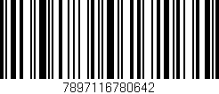 Código de barras (EAN, GTIN, SKU, ISBN): '7897116780642'