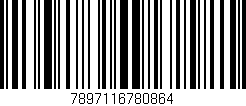 Código de barras (EAN, GTIN, SKU, ISBN): '7897116780864'