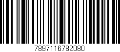 Código de barras (EAN, GTIN, SKU, ISBN): '7897116782080'