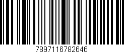 Código de barras (EAN, GTIN, SKU, ISBN): '7897116782646'