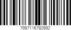 Código de barras (EAN, GTIN, SKU, ISBN): '7897116782882'