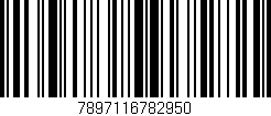 Código de barras (EAN, GTIN, SKU, ISBN): '7897116782950'