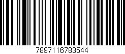 Código de barras (EAN, GTIN, SKU, ISBN): '7897116783544'