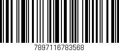 Código de barras (EAN, GTIN, SKU, ISBN): '7897116783568'