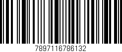 Código de barras (EAN, GTIN, SKU, ISBN): '7897116786132'