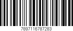 Código de barras (EAN, GTIN, SKU, ISBN): '7897116787283'