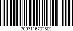 Código de barras (EAN, GTIN, SKU, ISBN): '7897116787689'