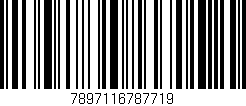 Código de barras (EAN, GTIN, SKU, ISBN): '7897116787719'