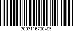 Código de barras (EAN, GTIN, SKU, ISBN): '7897116788495'