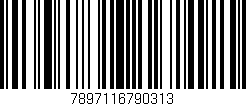 Código de barras (EAN, GTIN, SKU, ISBN): '7897116790313'