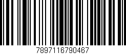 Código de barras (EAN, GTIN, SKU, ISBN): '7897116790467'