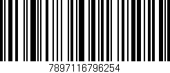 Código de barras (EAN, GTIN, SKU, ISBN): '7897116796254'