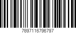 Código de barras (EAN, GTIN, SKU, ISBN): '7897116796797'